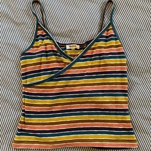 Madewell Color-Stripe tank